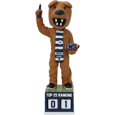 Penn State Nittany Lions Football Top 25 Ranking Tracker Bobblehead (ONLINE ORDER ONLY)