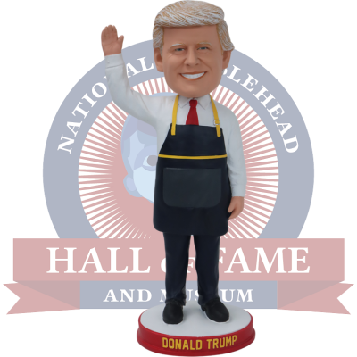 Donald Trump Fast Food Worker Bobblehead (Presale) (ONLINE ORDER ONLY)
