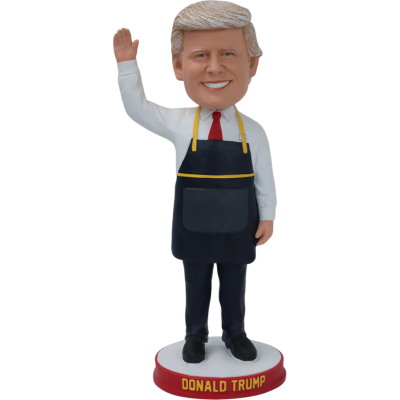 Donald Trump Fast Food Worker Bobblehead (Presale) (ONLINE ORDER ONLY)