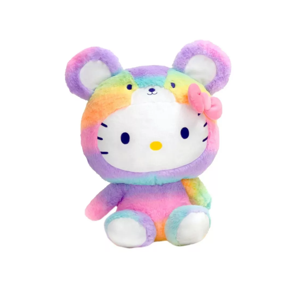 Fiesta: Sanrio - Hello Kitty Rainbow Sherbet (Bear) 9.5-Inch Plush (ONLINE ORDER ONLY)