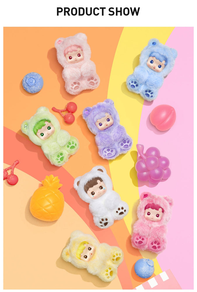 Hacipupu Gummy Bear Series - Vinyl Plush Pendant (ONLINE ORDER ONLY)