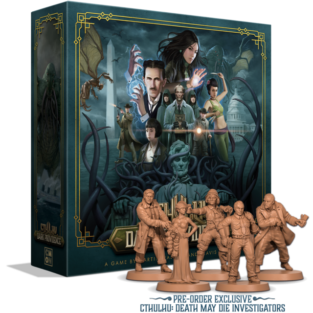 Cthulhu: Dark Providence with exclusive Cthulhu: Death May Die Investigators (ONLINE ORDER ONLY)