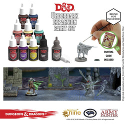 The Army Painter - D&D - Nolzur's Marvelous Pigments - Underdark Paint Set & Miniature (Online Order Only)