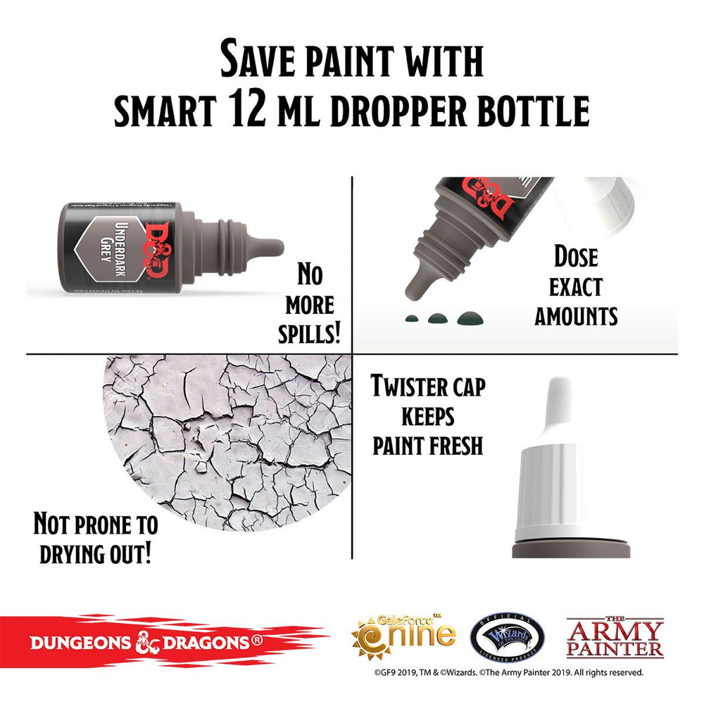 The Army Painter - D&D - Nolzur's Marvelous Pigments - Underdark Paint Set & Miniature (Online Order Only)