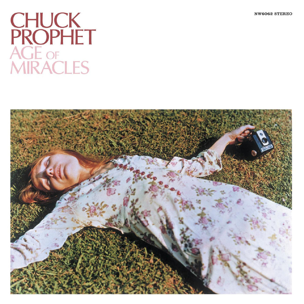 Chuck Prophet - The Age of Miracles (PINK MARBLED VINYL) (RSD 4/23/2022) [Vinyl] (ONLINE ORDER ONLY)