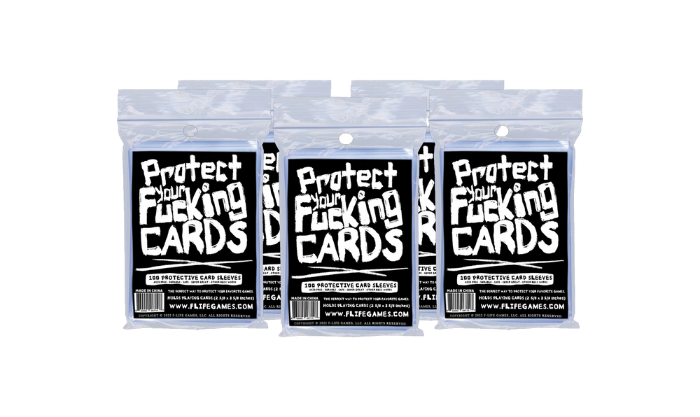 Protect Your Fucking Cards - 100 Card Sleeves (Online Order Only)