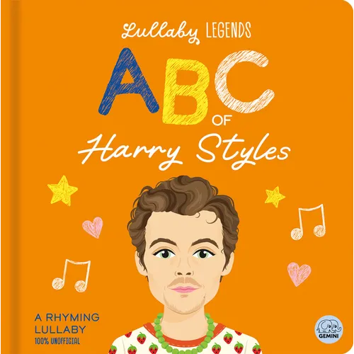Lullaby Legends: ABC of Harry Styles: A Rhyming Biography - Board Book (ONLINE ORDER ONLY)