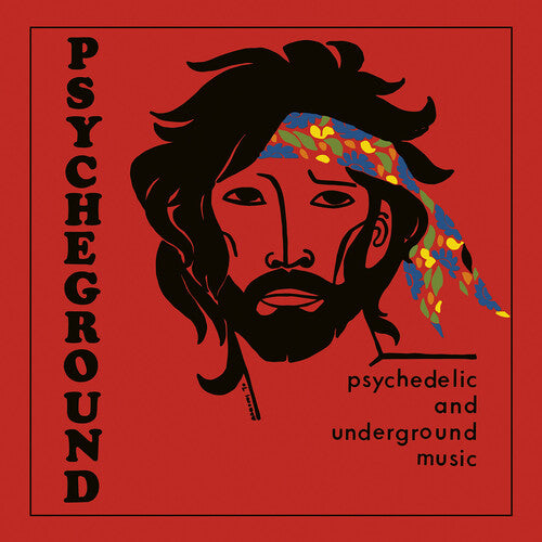 Psycheground Group - Psychedelic and Underground Music (Colored Vinyl, Red, IEX) [Vinyl] (ONLINE ORDER ONLY)