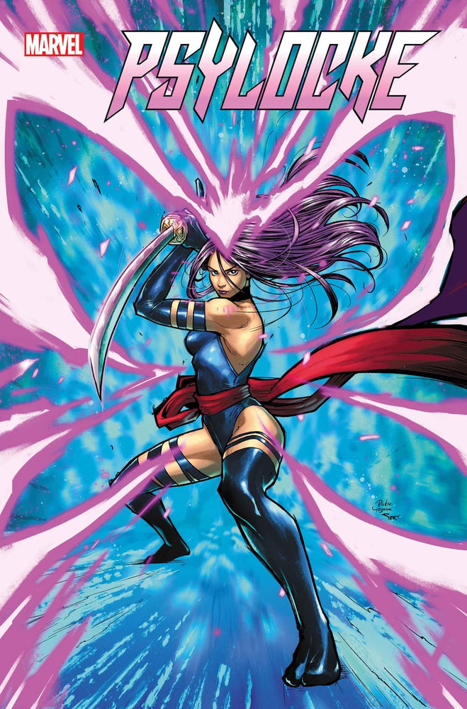 Psylocke #1 D Rickie Yagawa Pink Foil Variant (11/13/2024) Marvel (ONLINE ORDER ONLY)