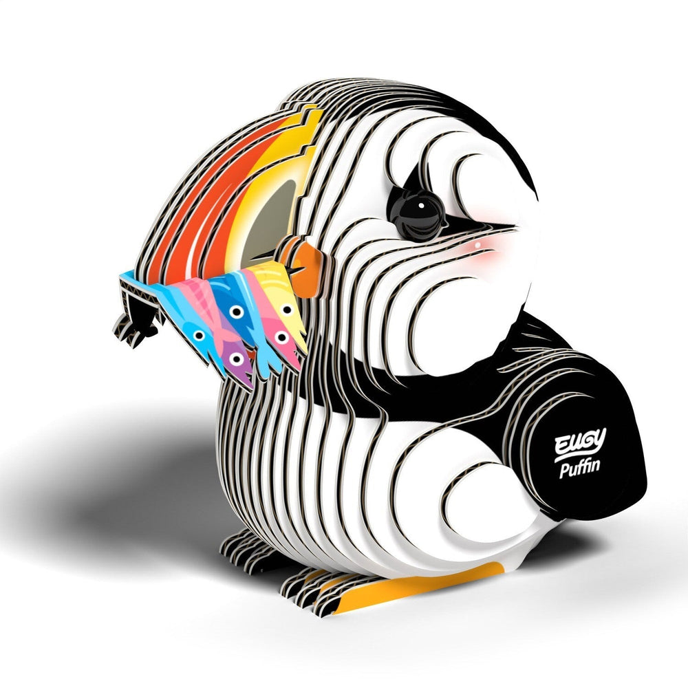 Puffin 3D Cardboard Model Kit Eugy (ONLINE ORDER ONLY)