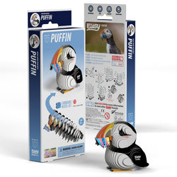 Puffin 3D Cardboard Model Kit Eugy (ONLINE ORDER ONLY)