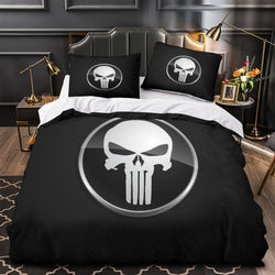 Punisher Duvet Cover Kids Room Bedding Set Without Filler (ONLINE ORDER ONLY)