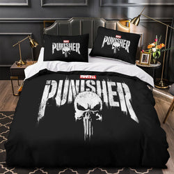 Punisher Duvet Cover Kids Room Bedding Set Without Filler (ONLINE ORDER ONLY)