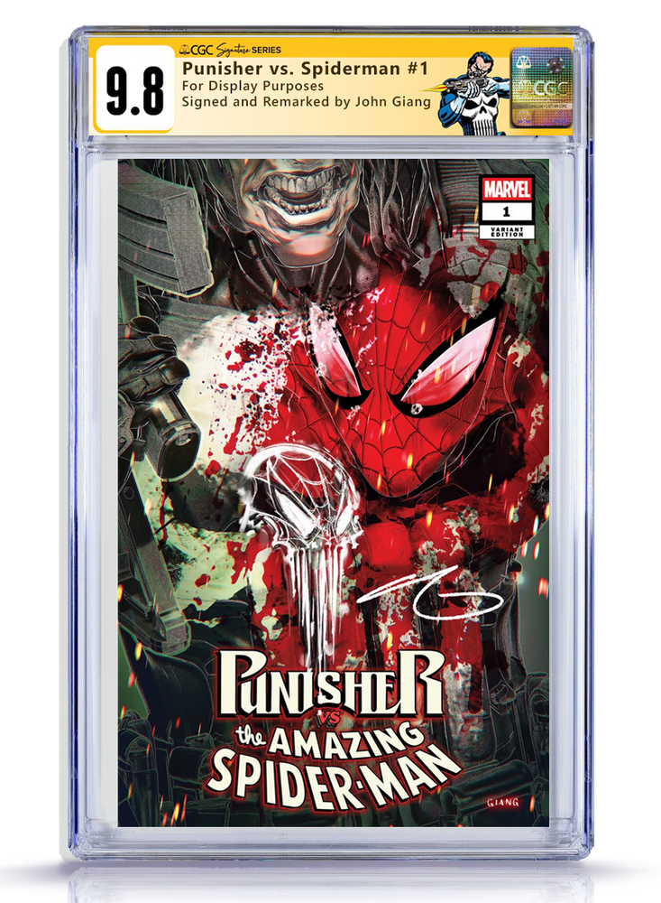 Punisher vs. Spider-Man #1 John Giang SDCC Exclusive