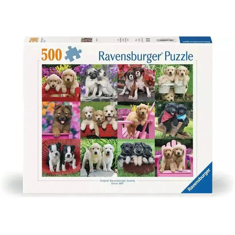 Puppy Pals 500 Piece Jigsaw Puzzle Ravensburger