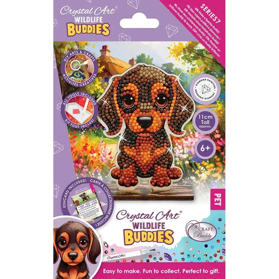 Puppy Pet Crystal Art Buddies Kit Craft Buddy (ONLINE ORDER ONLY)