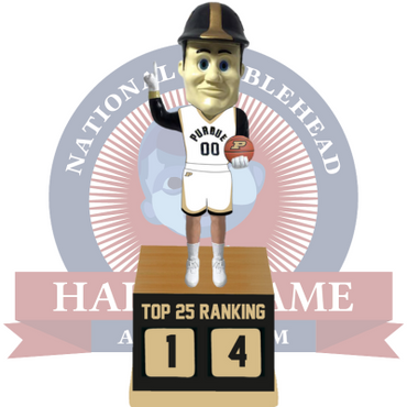 Purdue Boilermakers Basketball Top 25 Ranking Tracker Bobblehead (Presale) (ONLINE ORDER ONLY)
