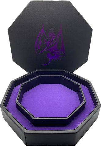 Purple Dragon Tray of Holding™ Dice Tray by Norse Foundry (ONLINE ORDER ONLY)