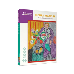 Purple Robe & Anemones by Henri Matisse 1000 Piece Jigsaw Puzzle Pomegranate