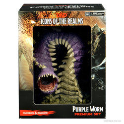 D&D: Icons of the Realms - Fangs and Talons - Purple Worm Premium Set (ONLINE ORDER ONLY)