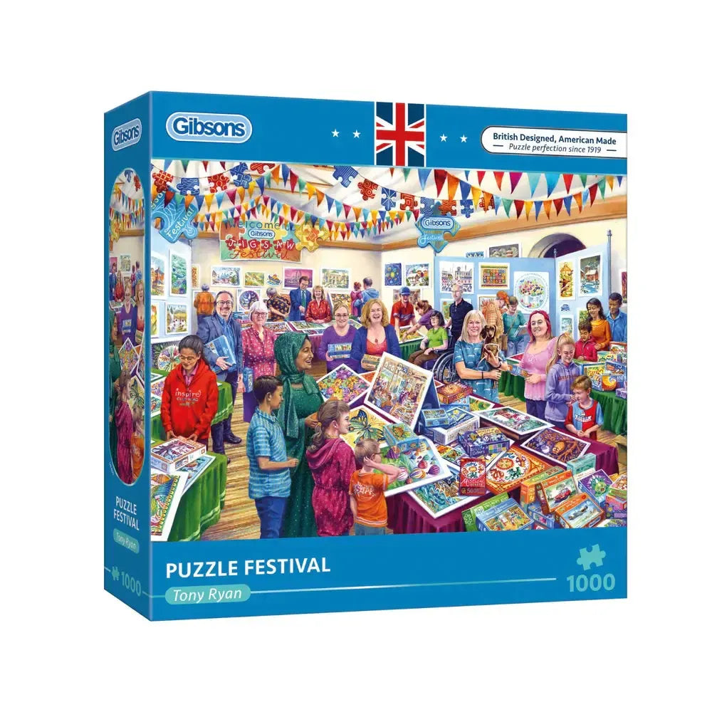 Puzzle Festival 1000 Piece Jigsaw Puzzle Gibsons (ONLINE ORDER ONLY)