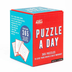 Puzzle a Day - 365 Puzzles Give You Brain a Daily Workout - Professor Puzzle (ONLINE ORDER ONLY)