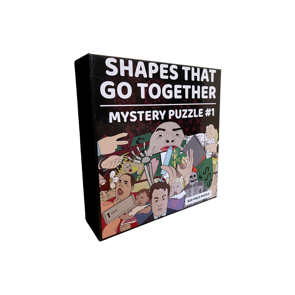 Shapes That Go Together - F-Life Mystery Puzzle #1 (Online Order Only)