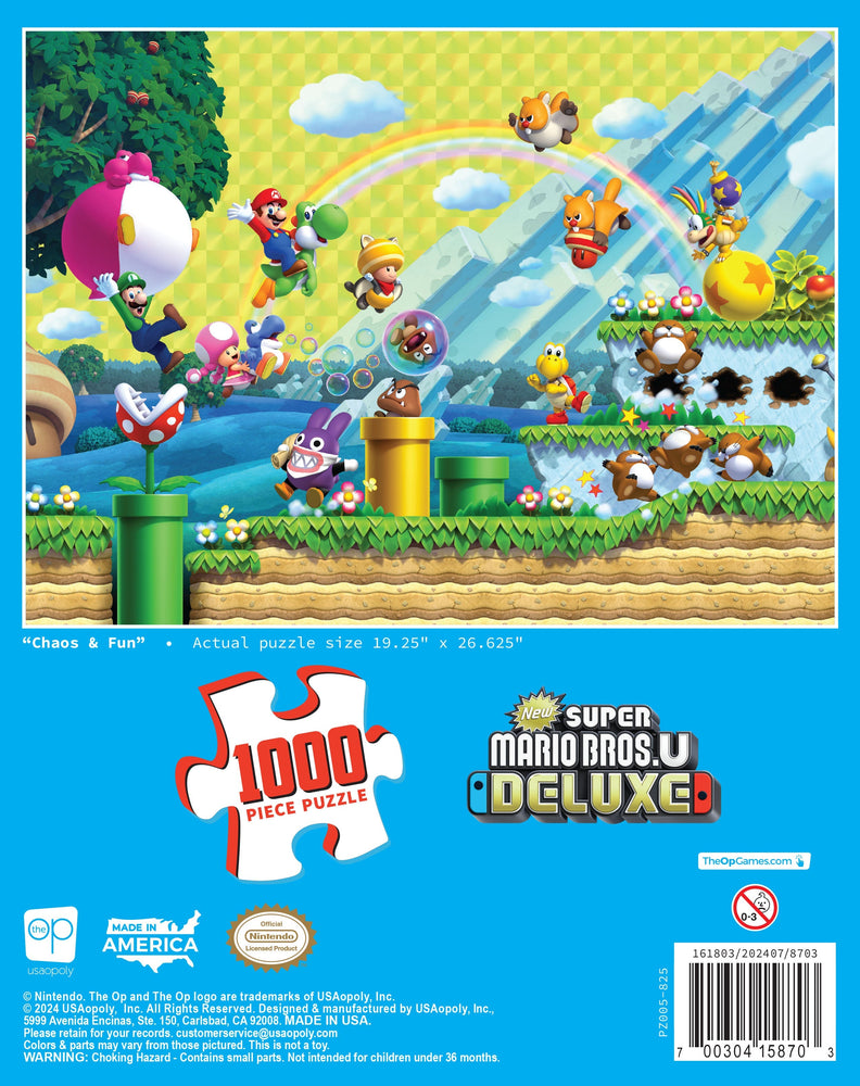 Puzzle: Super Mario "Chaos & Fun" (ONLINE ORDER ONLY)