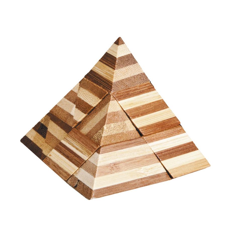 Pyramid 3D Bamboo Puzzle Fridolin (ONLINE ORDER ONLY)