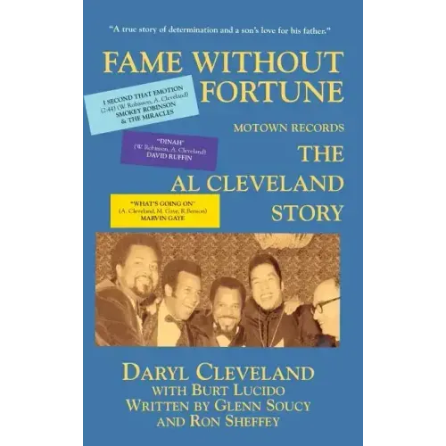 Fame Without Fortune, Motown Records, the Al Cleveland Story - Hardcover (ONLINE ORDER ONLY)