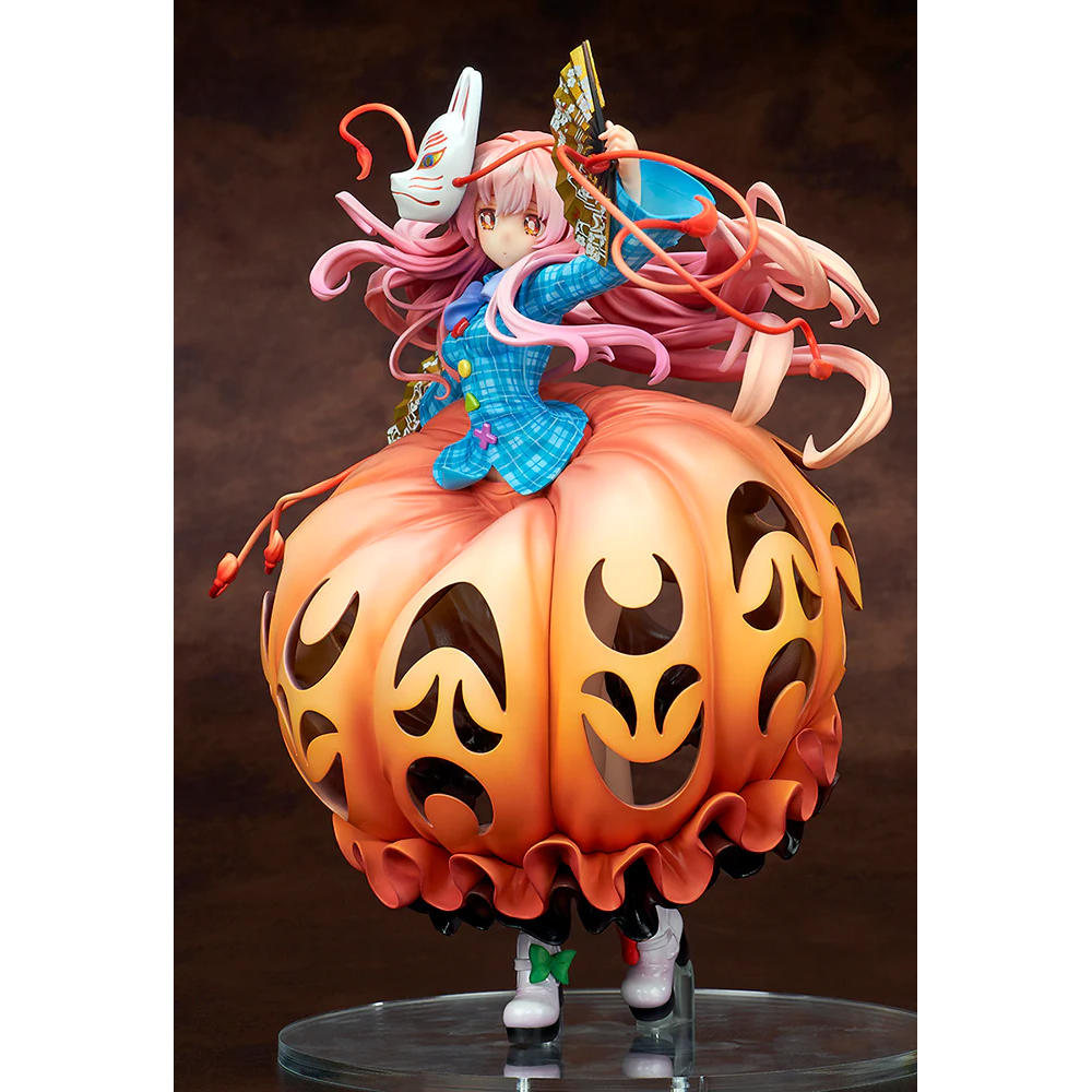 Ques Q: Touhou Project - Kokoro Hatano (Expressive Poker Face) (Light Equipment Ver.) 1/8 Scale Figure (ONLINE ORDER ONLY)