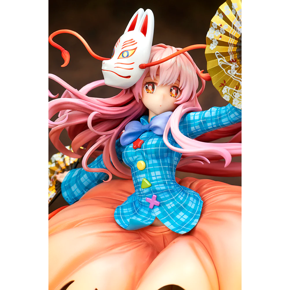 Ques Q: Touhou Project - Kokoro Hatano (Expressive Poker Face) (Light Equipment Ver.) 1/8 Scale Figure (ONLINE ORDER ONLY)
