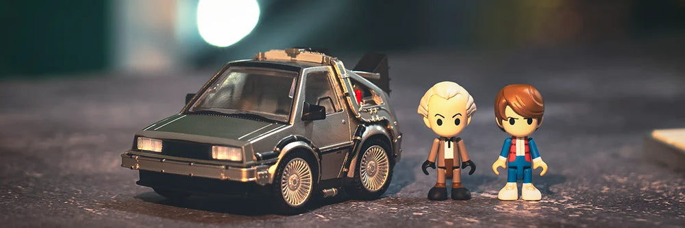Q VILLAGE Back to the Future Time Machine Part 1 (ONLINE ORDER ONLY)