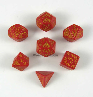 QWSSPAT23 Pathfinder-Curse of the Crimson Throne Dice Set (ONLINE ORDER ONLY)