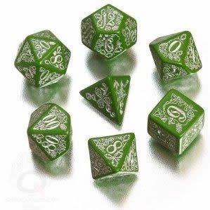 QWSSPAT34 Pathfinder Kingmaker Dice Set (7) by Q-Workshop (ONLINE ORDER ONLY)