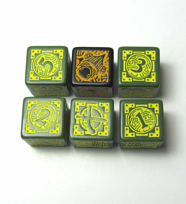 QWSSPWA30 Warmachine Merc Dice (ONLINE ORDER ONLY)