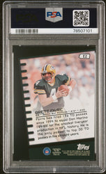 1999 STADIUM CLUB EMPERORS OF THE ZONE BRETT FAVRE #E2 PSA 10 (Online Order Only)
