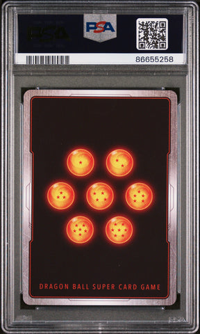 2022 DRAGON BALL SUPER REALM OF THE GODS 7 SSG GOKU, DVN RSTRNT #P-362 - PSA 9 (Online Order Only)