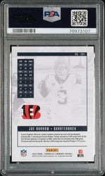 Graded 2020 Panini Chronicles Joe Burrow #201 Luminance Rookie RC Football Card PSA 10 Gem Mint (ONLINE ORDER ONLY)