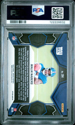 Graded 2024 Panini Mosaic Malik Nabers #284 Silver Rookie RC Football Card PSA 9 Mint (ONLINE ORDER ONLY)