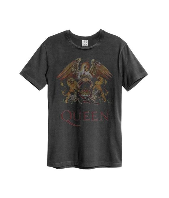 Colour Crest Vintage T-Shirt (Charcoal) [T-Shirt] (ONLINE ORDER ONLY)