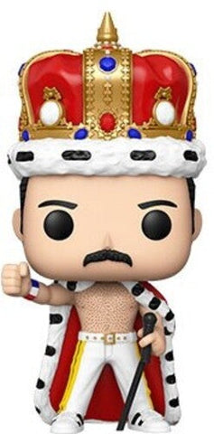 FUNKO POP! ROCKS: Queen- Freddie Mercury King [] (ONLINE ORDER ONLY)
