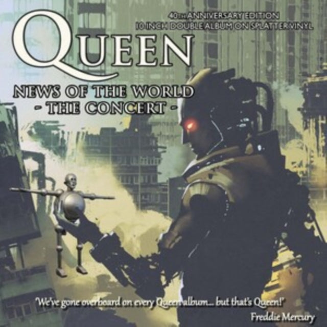 Queen - News of the World: The Concert (10" Splatter Vinyl) (2 Lp's) [Vinyl] (ONLINE ORDER ONLY)