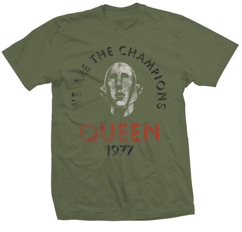 QUEEN WE ARE THE CHAMPIONS DISTRESSED SS TEE L [T-Shirt] (ONLINE ORDER ONLY)