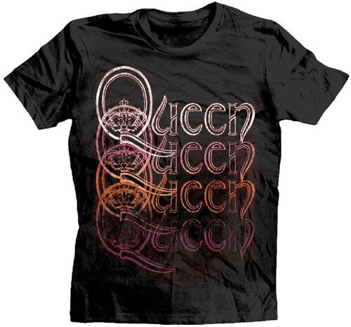 Repeat Logo Black Unisex Short Sleeve T-shirt Med [T-Shirt] (ONLINE ORDER ONLY)