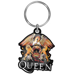 Queen Crest Logo Die-Cast Keychain (Online Order Only)