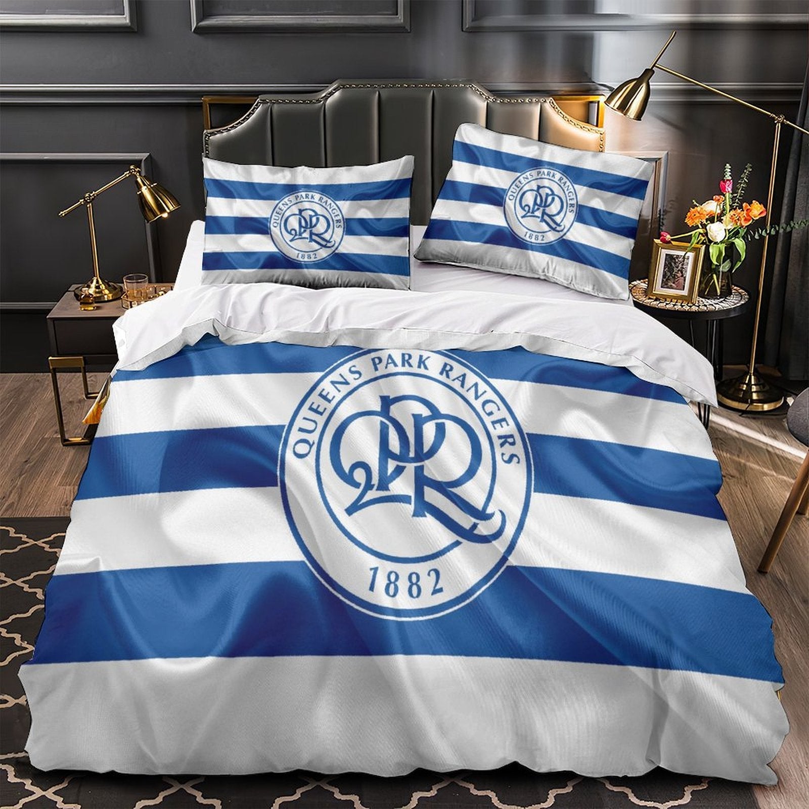 Queen Park Rangers Bedding Set Duvet Cover Without Filler (Online Order Only)