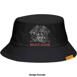 Queen Bucket Hat: Face it Alone (Online Order Only)