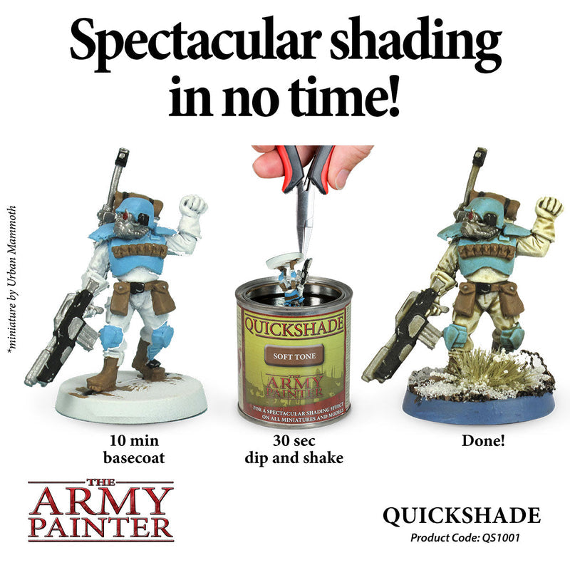 Army Painter Quickshade Dip: Soft Tone (ONLINE ORDER ONLY)