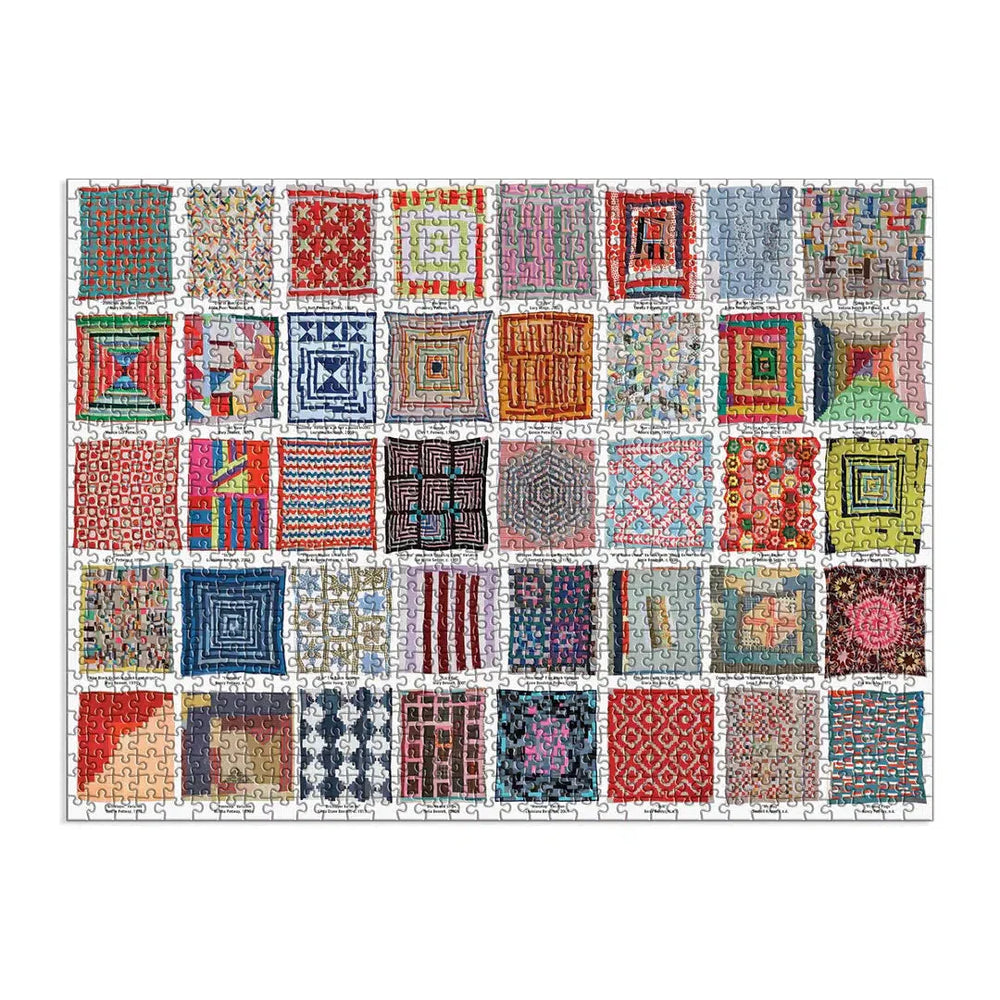 Quilts of Gee's Bend 1000 Piece Jigsaw Puzzle Galison (ONLINE ORDER ONLY)